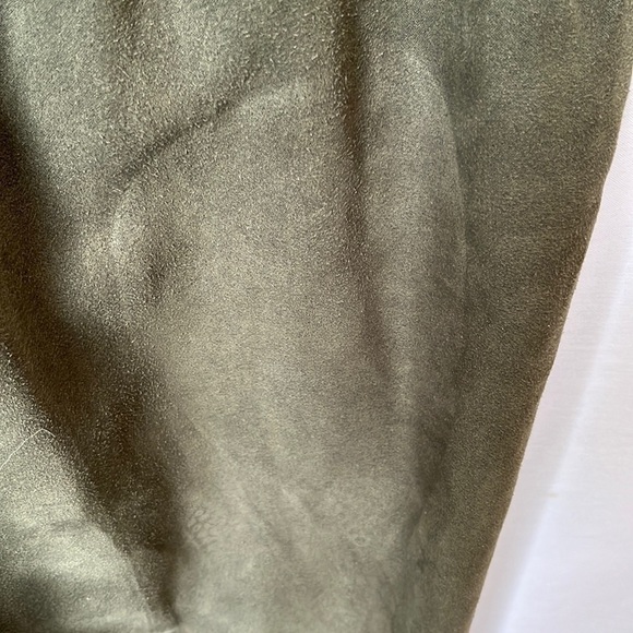 Alfred Dunner Stretch Pants Olive - Picture 7 of 8